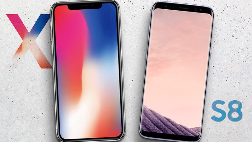 554953 iphone x vs galaxy s8