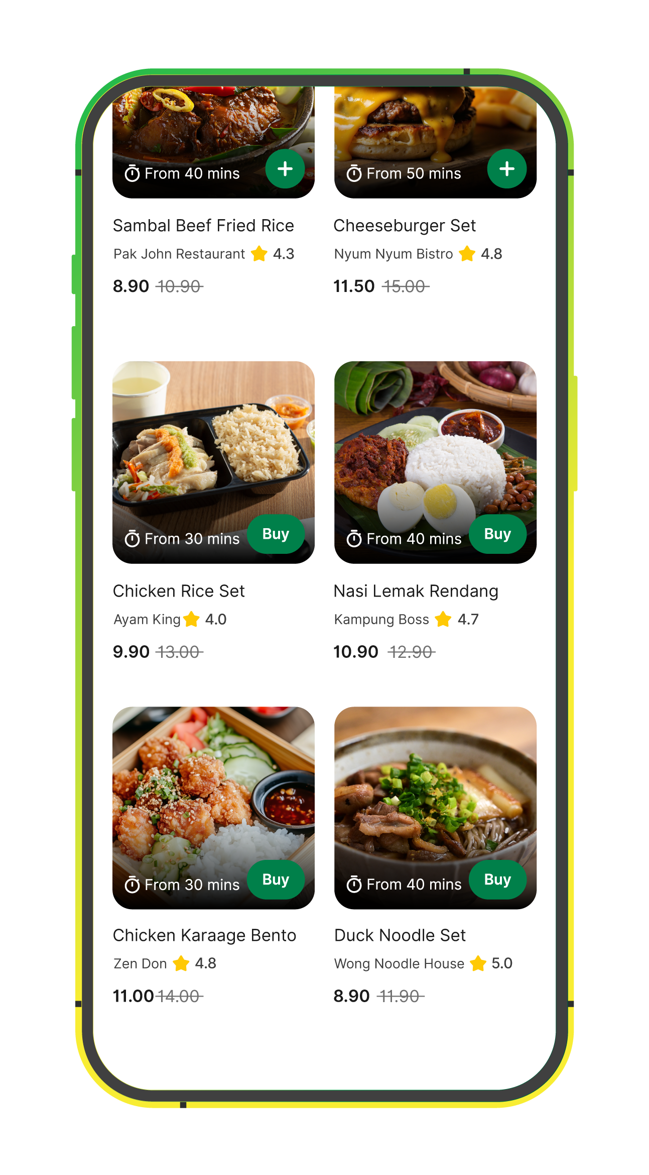 Grab举办“Grab X”发布会!推出家庭叫车、一人点餐、外卖拼单、旅行全包等新功能! 9 GrabFood for One 02