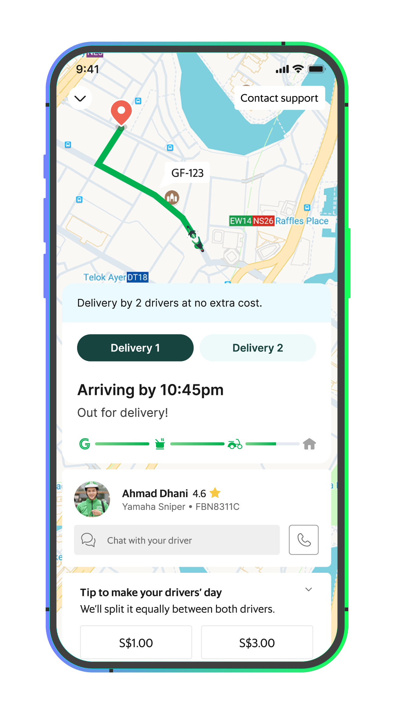 Grab举办“Grab X”发布会!推出家庭叫车、一人点餐、外卖拼单、旅行全包等新功能! 7 Large Orders 01