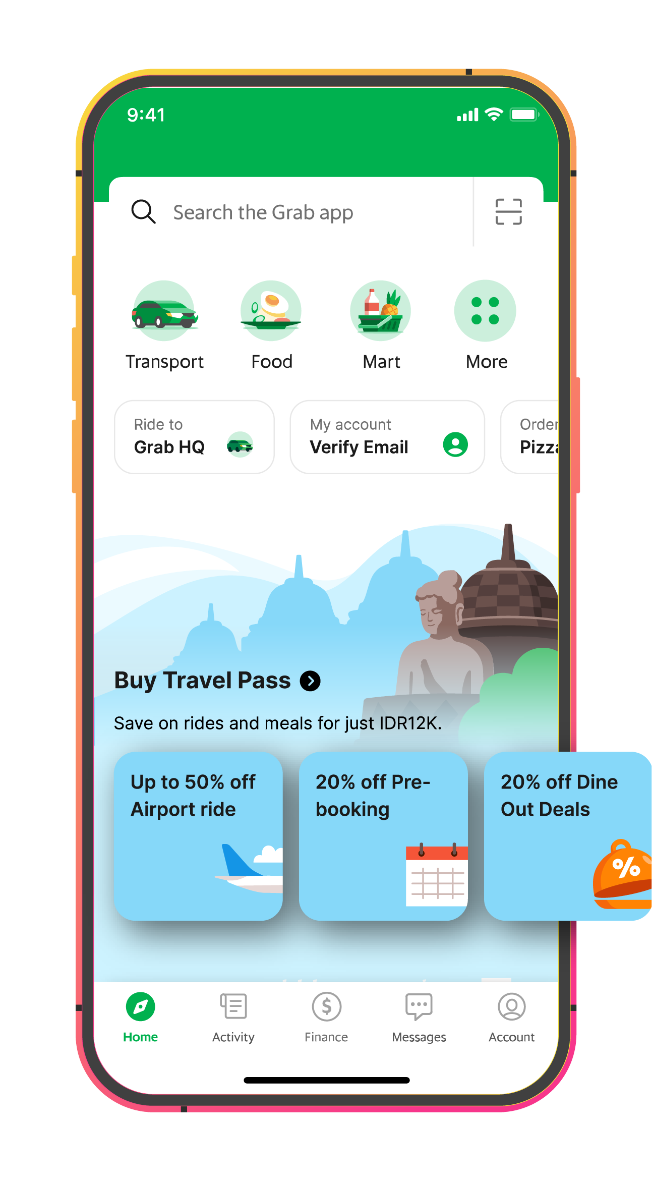 Grab举办“Grab X”发布会!推出家庭叫车、一人点餐、外卖拼单、旅行全包等新功能! 18 Travel Pass 02
