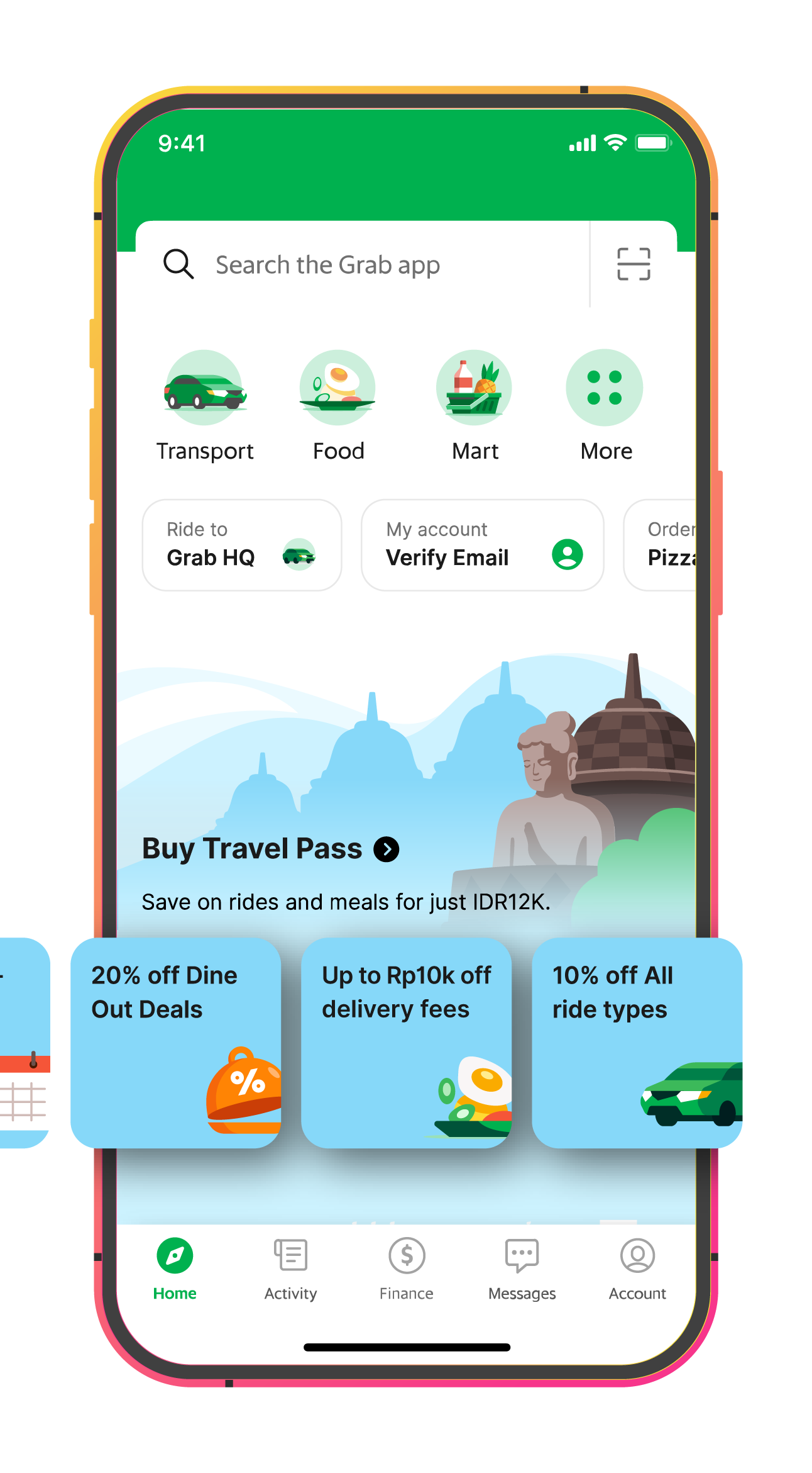 Grab举办“Grab X”发布会!推出家庭叫车、一人点餐、外卖拼单、旅行全包等新功能! 19 Travel Pass 03