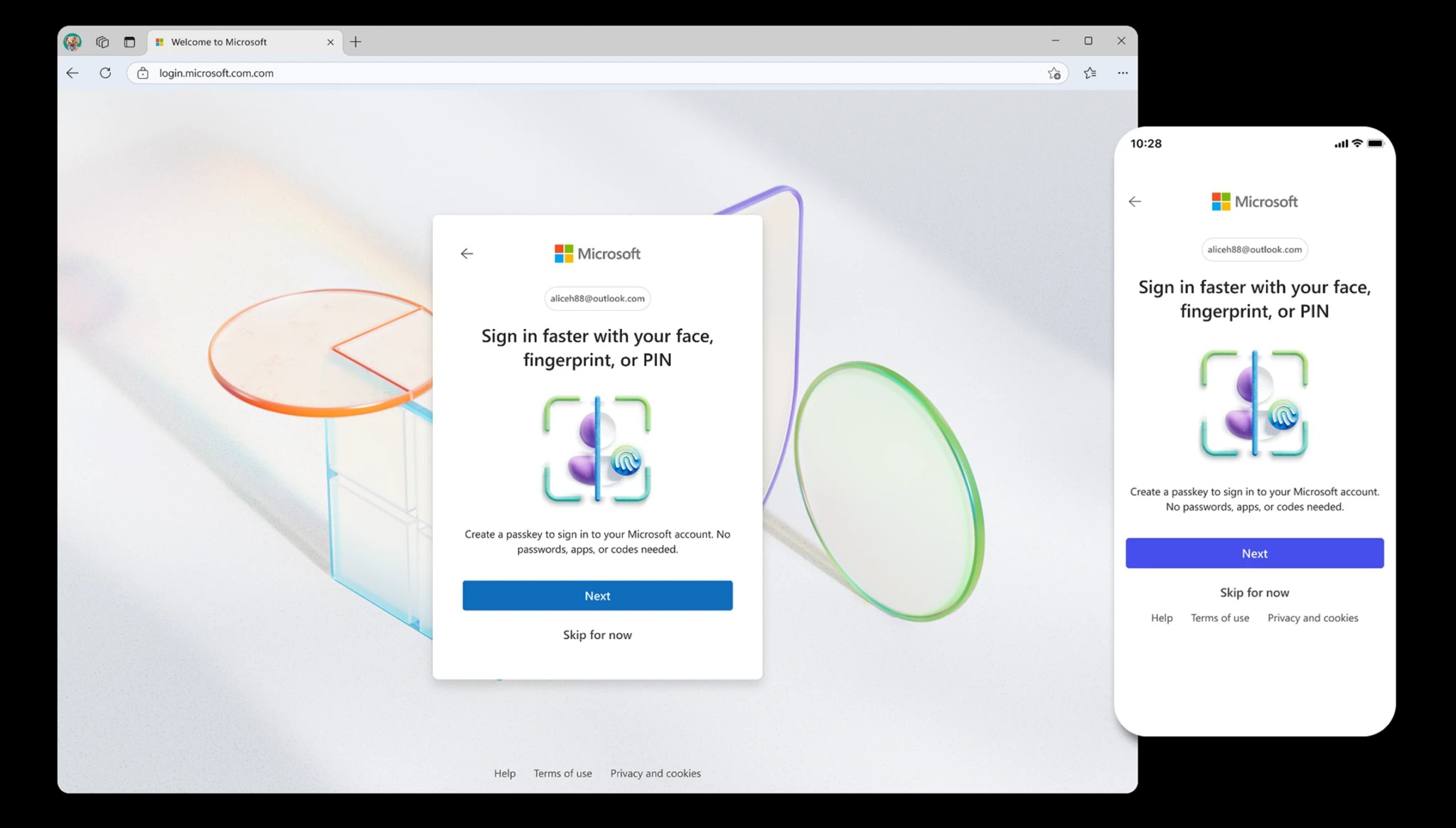 Microsoft宣布新账号默认没有密码,要透过手机秘钥登录! 2 Microsoft宣布新账号默认没有密码,要透过手机秘钥登录!