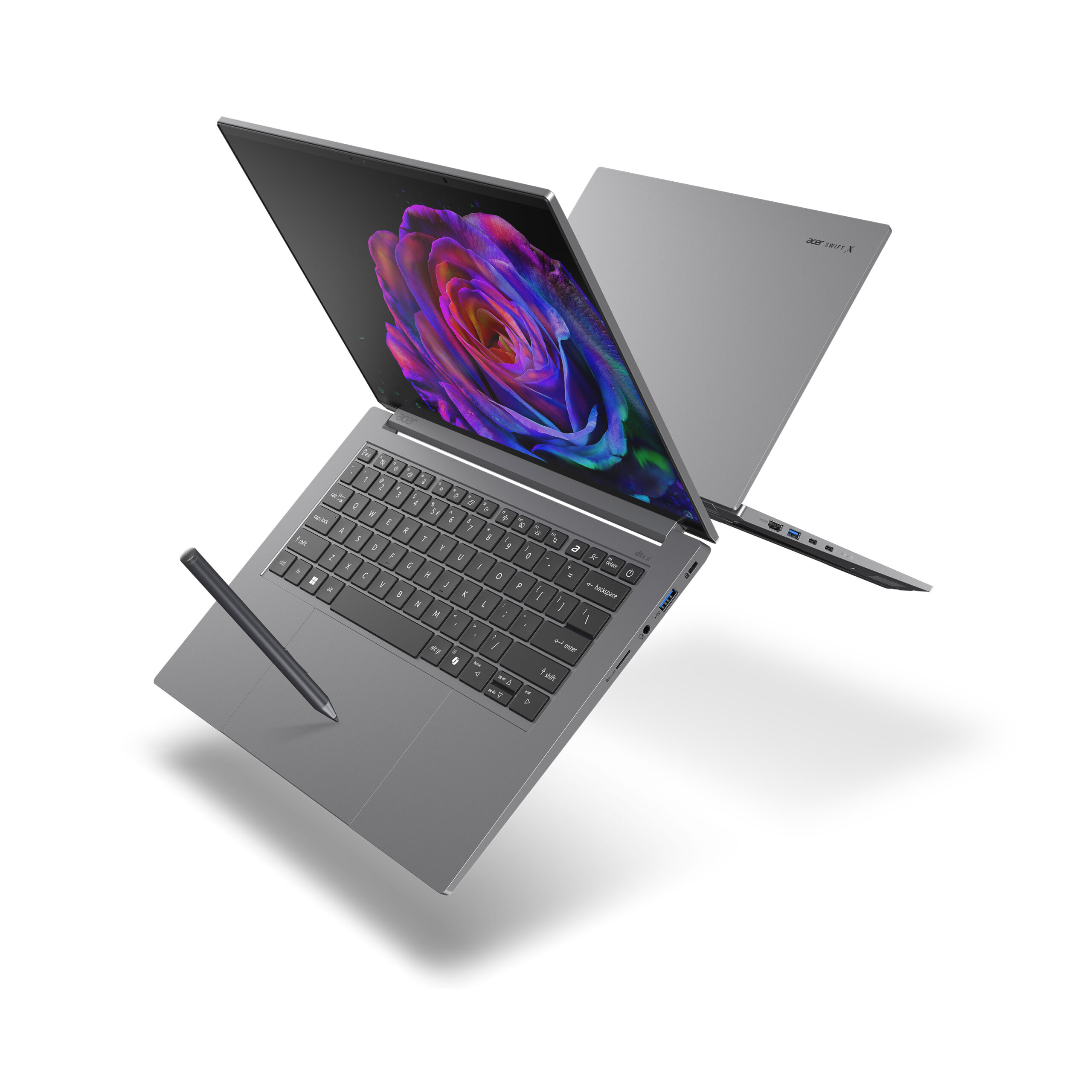 【COMPUTEX 2025】Acer发布Swift X系列、Swift Edge 14 AI、Swift Go AI系列笔电:最高RTX 5070、续航21小时等,售约RM4947起! 6 Swift X 14 SFX14 73G 02 scaled