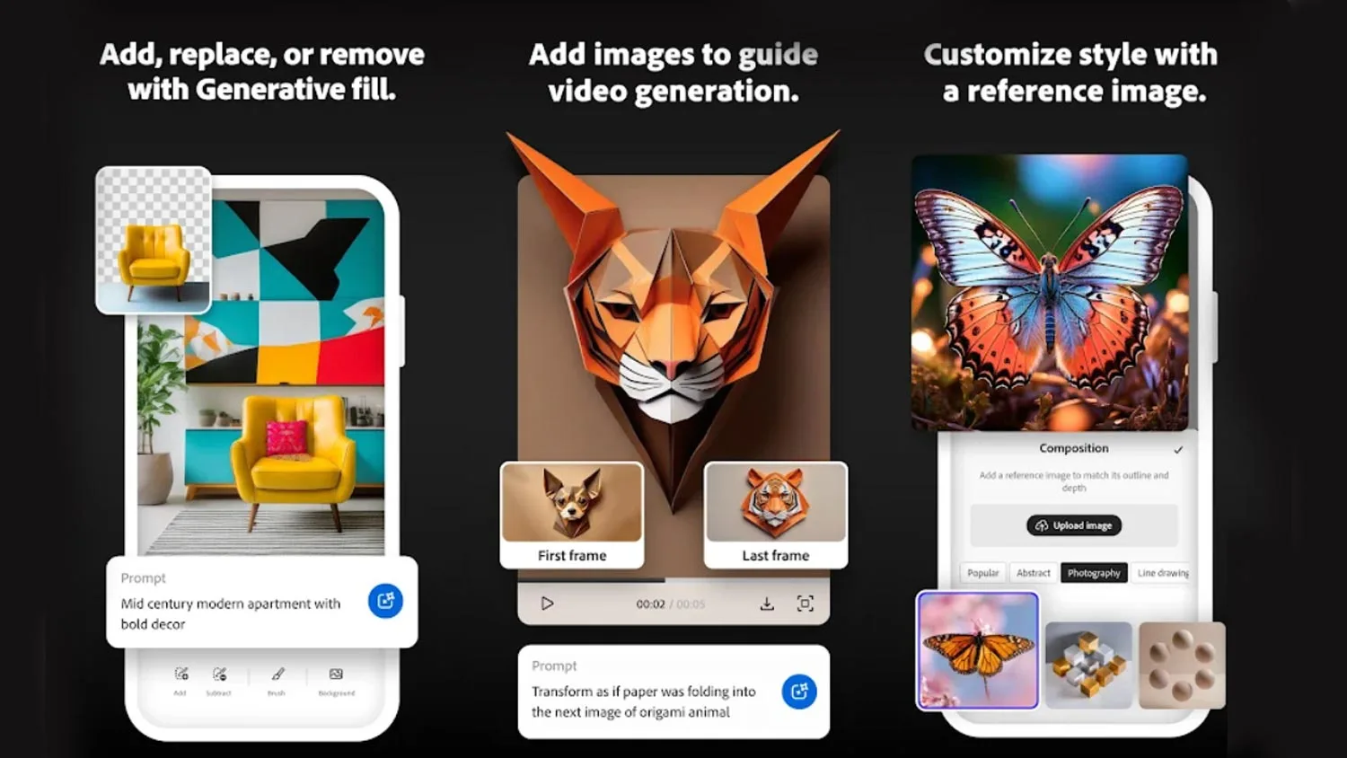 Adobe Firefly登陆Android和iOS!用手机就能AI生图/影片,还能选OpenAI模型生成! 3 Adoobe Firefly App.jpg
