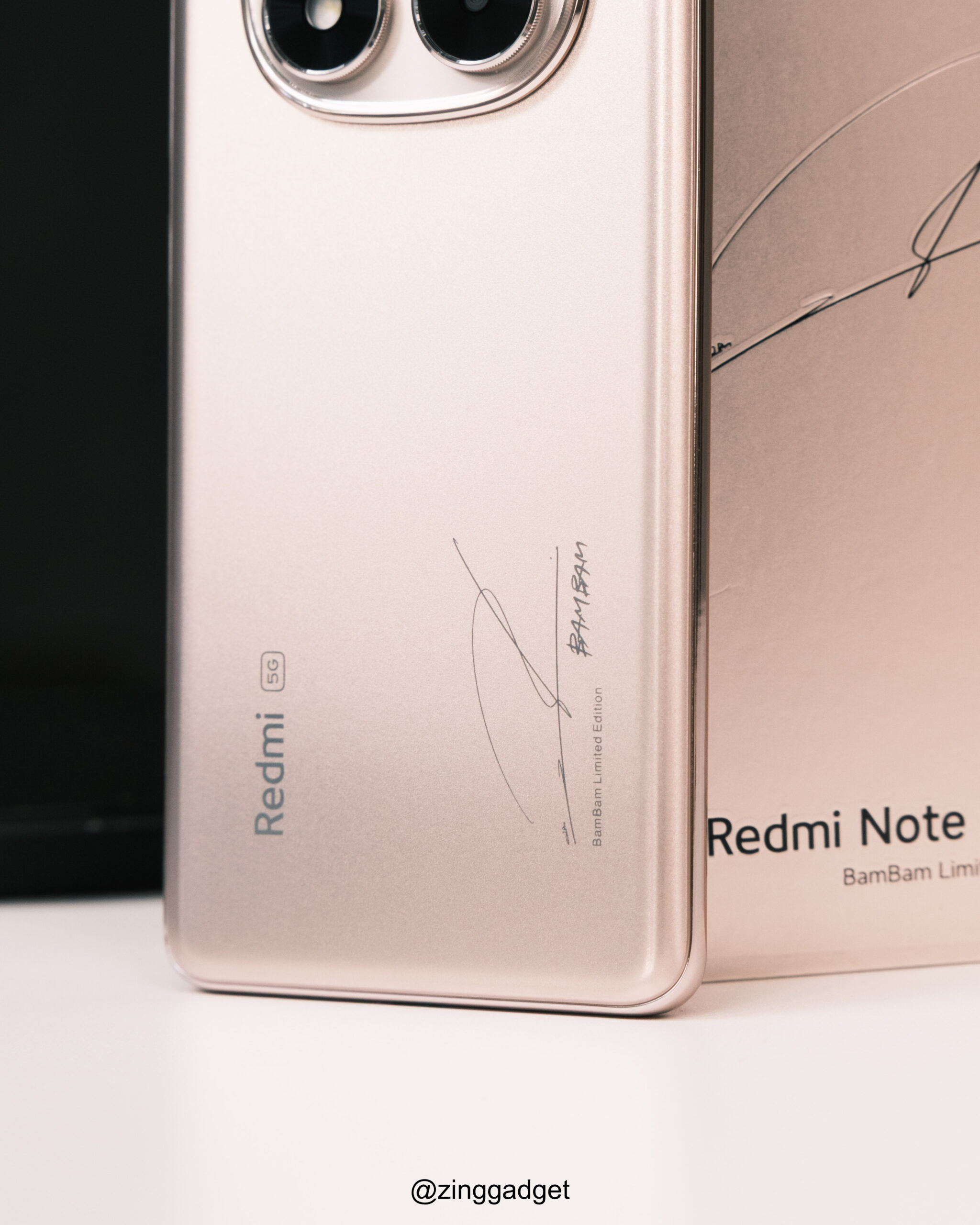 Redmi Note 14 Pro BamBam Limited Edition发布:专属配色+BamBam亲笔签名,售RM1299 2 Redmi Note 14 Pro BamBam