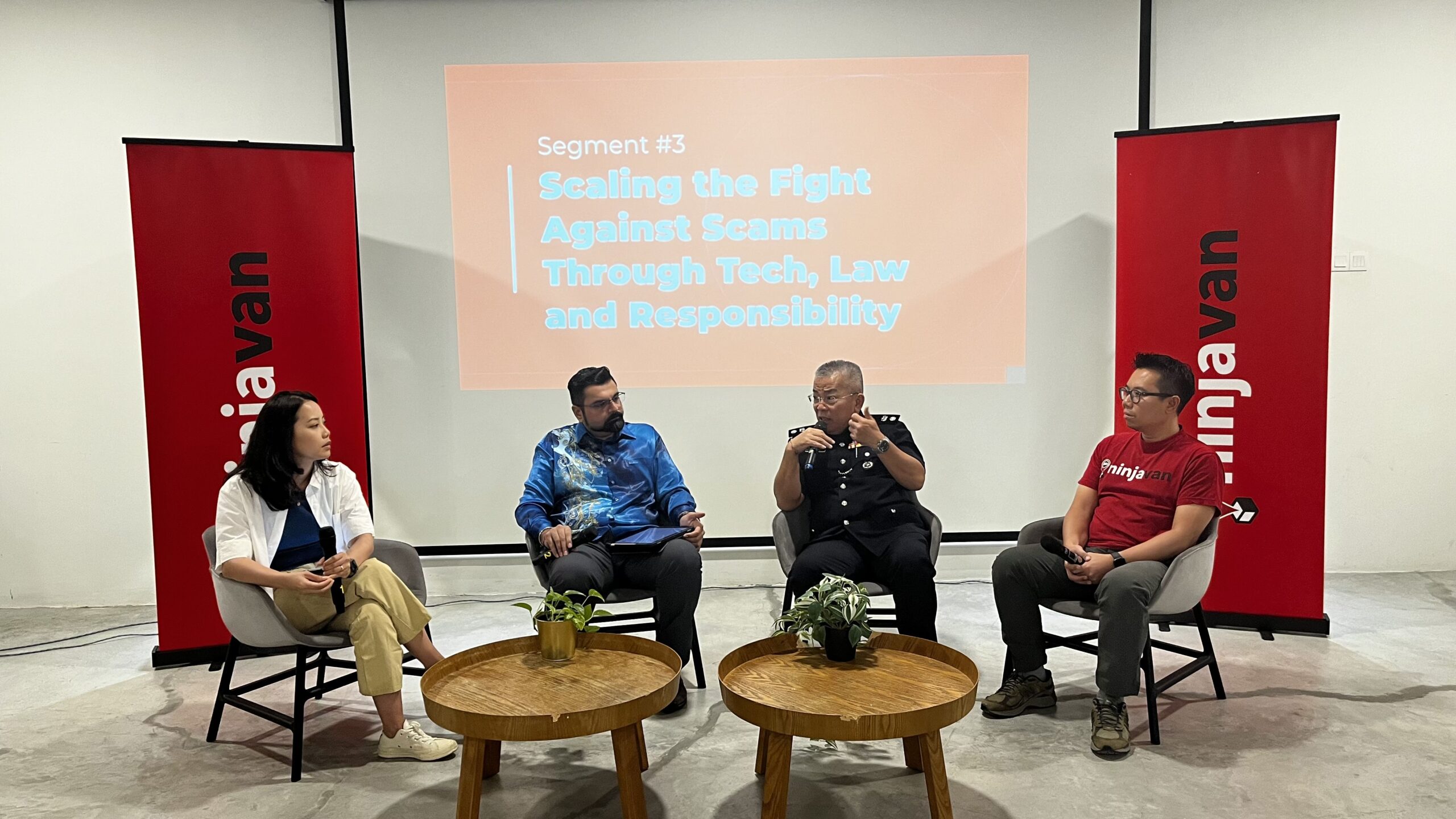 Ninja Van 携手 PDRM 举办首届“ScamMinar”论坛:助力打击包裹诈骗、提升公众防范意识! 5 IMG 0195 1 scaled