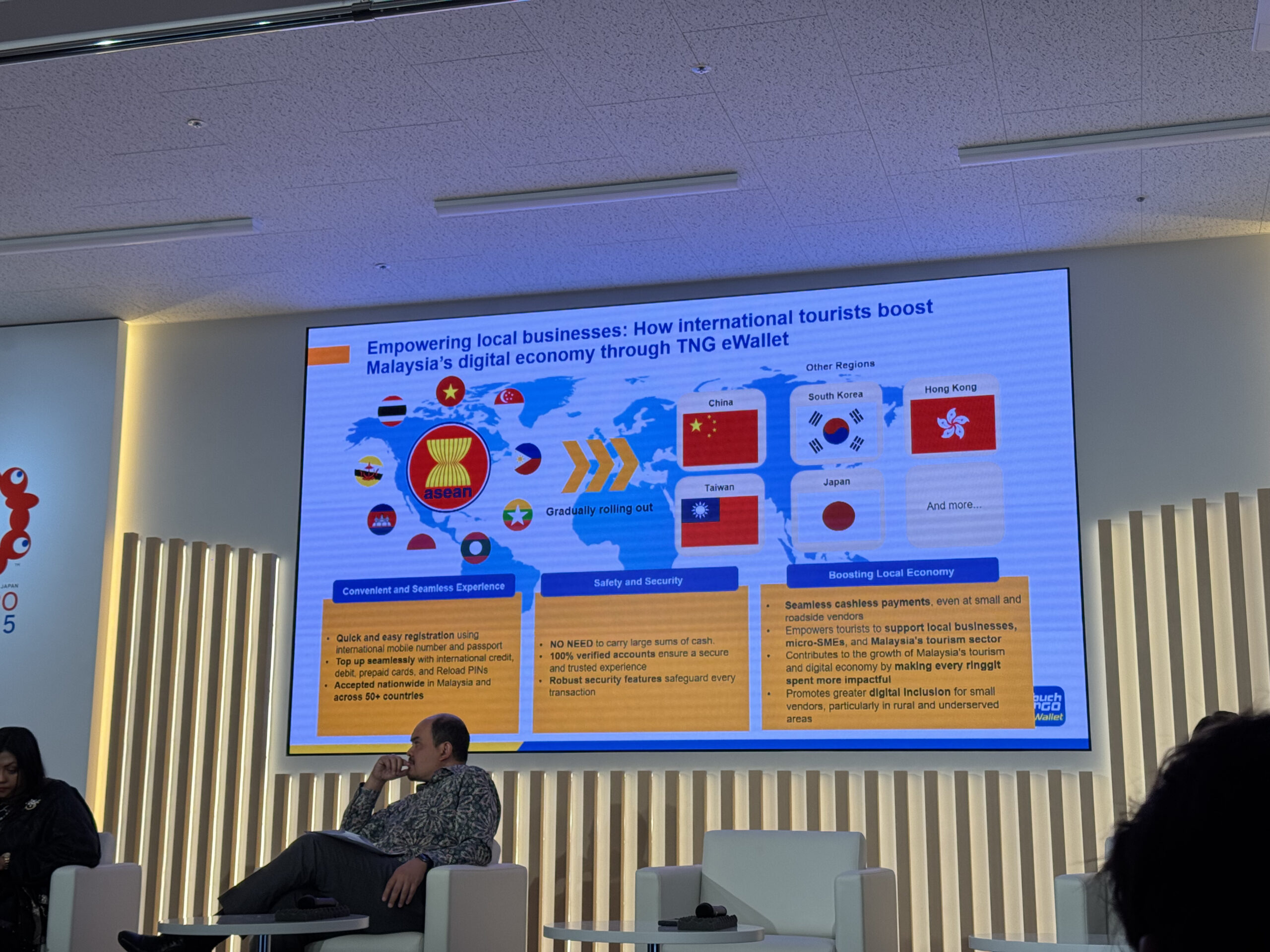 Touch N Go eWallet 大阪世博会讲座:更多海外支付、更多国家的人都能注册Touch N Go电子钱包 6 IMG 7119 scaled