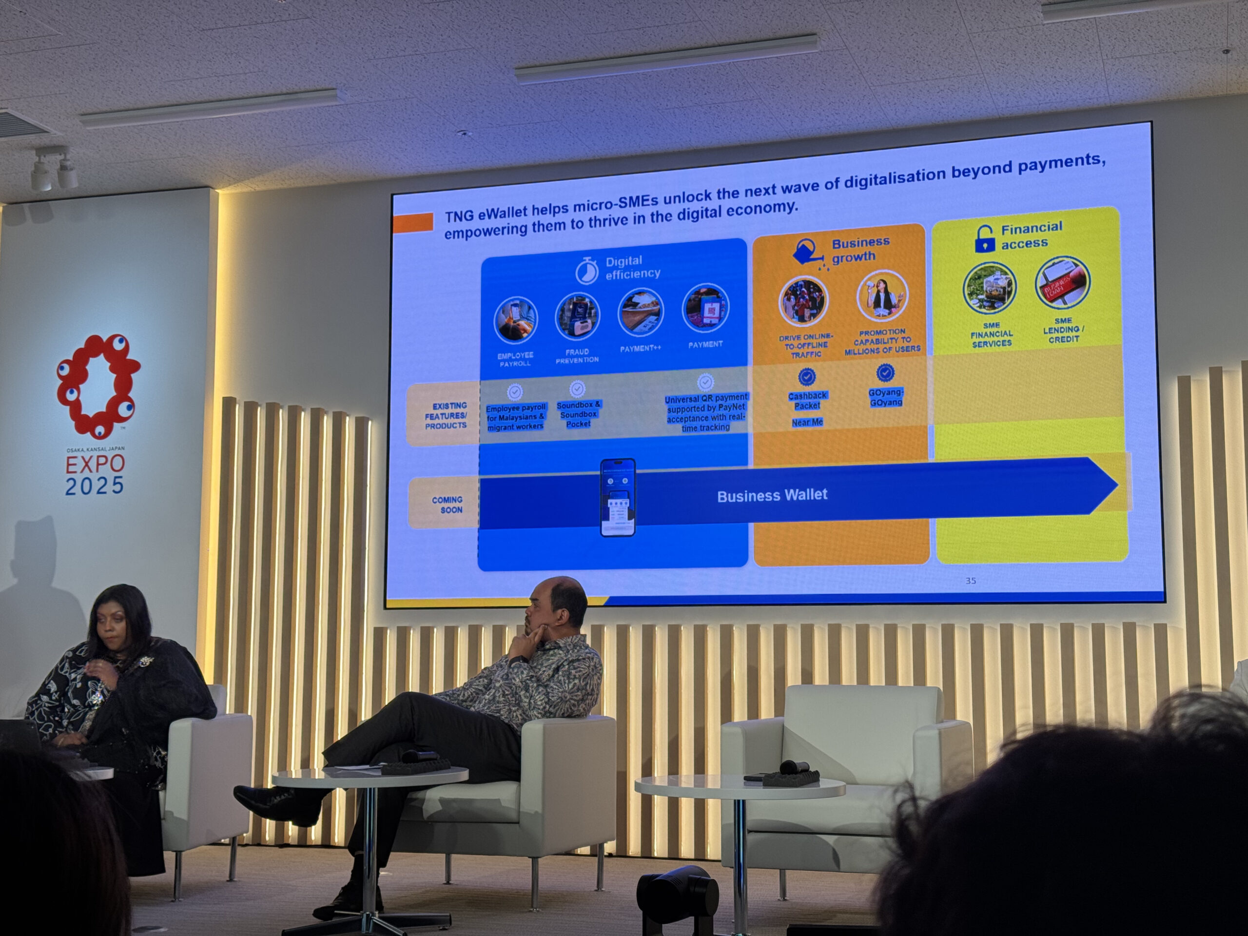 Touch N Go eWallet 大阪世博会讲座:更多海外支付、更多国家的人都能注册Touch N Go电子钱包 7 IMG 7121 scaled