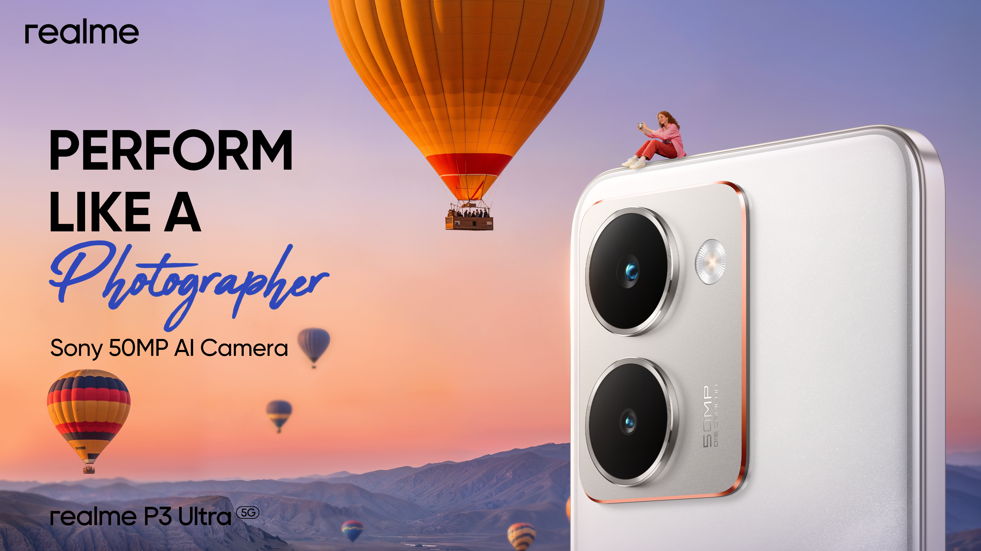 realme P系列首次登马!realme P3 Ultra新机6月16日Shopee、Lazada、TikTok线上独家开卖! 6 KV 4