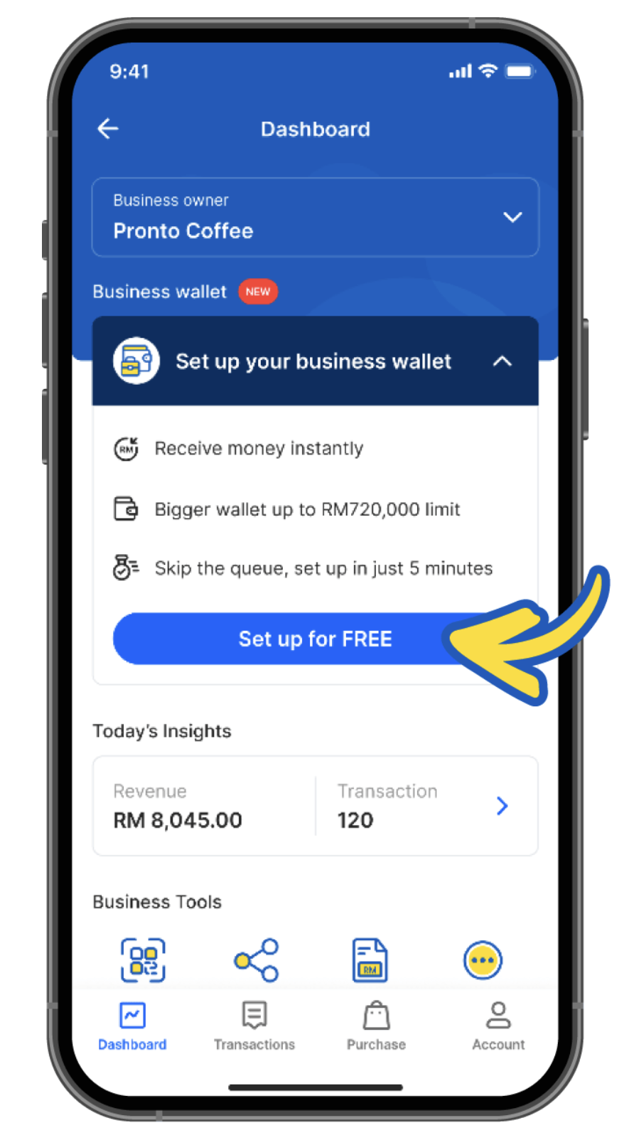 TNG Digital 推出 Business Account 商用账户新服务!零门槛申请、实时收到生意收入,助力小企业现金流稳定性! 9 Screenshot 2025 06 18 163509
