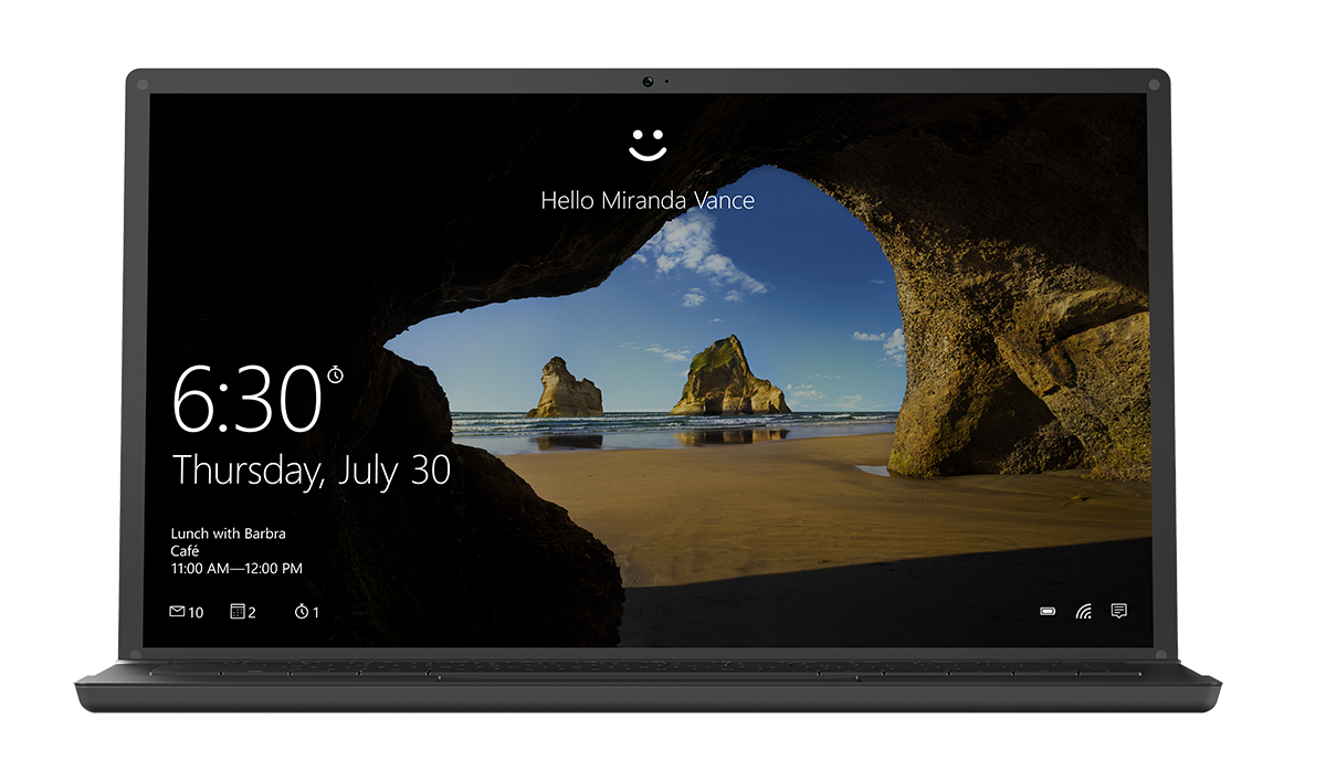 Windows 11更新后Windows Hello功能有调整!在暗光环境面部解锁将无法正常使用! 3 W10 Laptop Hello Device small