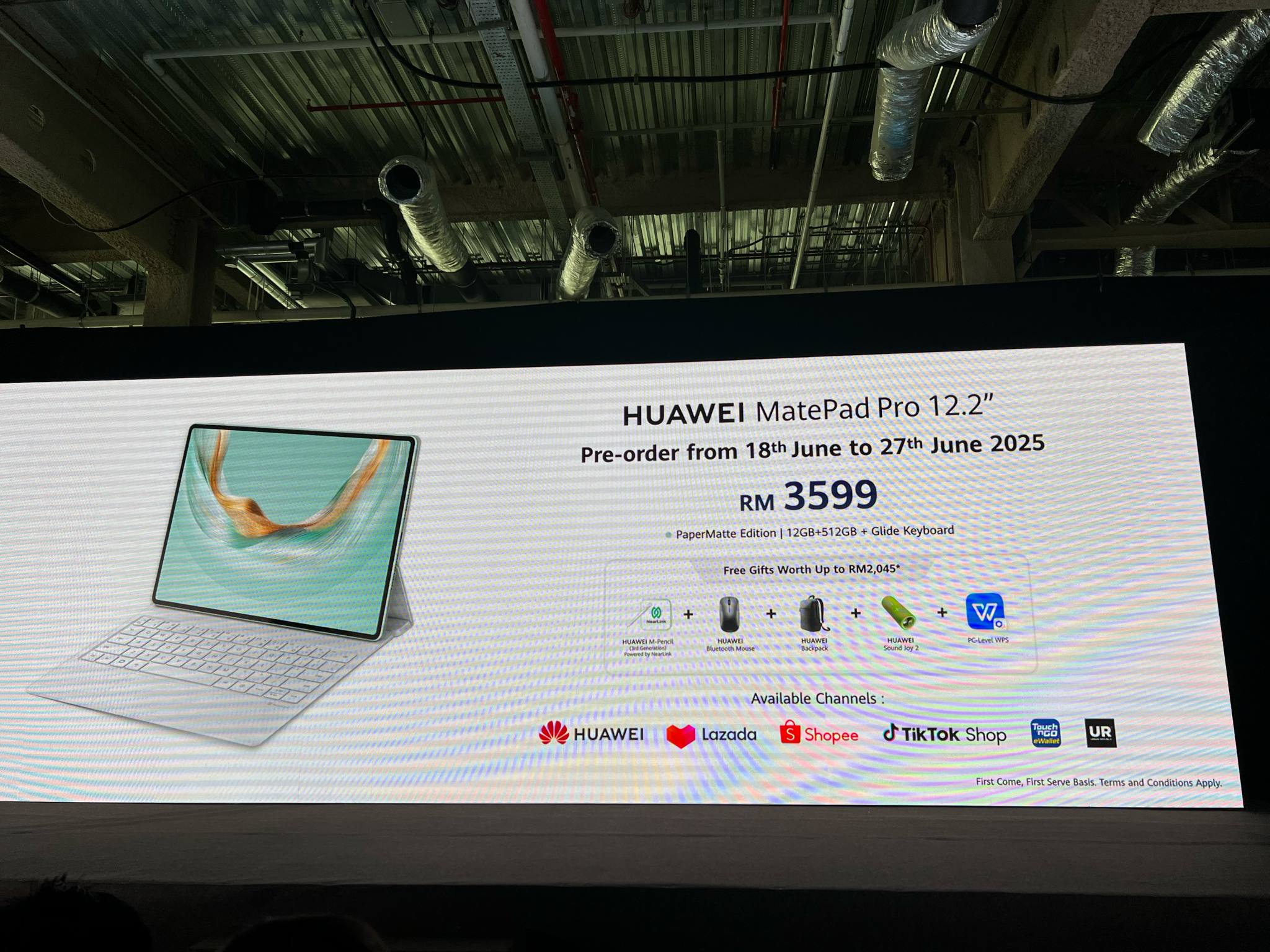 HUAWEI MatePad Pro 12.2大马发布:10100mAh电池、2.8K屏、更多样的办公体验,售RM3599! 8 c219bc28 944b 4616 b7ea e7688d3fbe0c