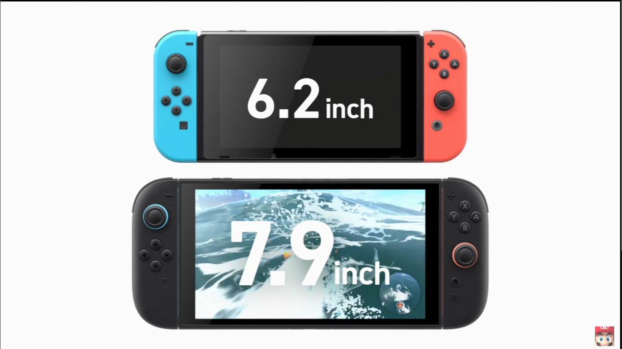 开卖4天就冲破350万台!Switch 2成为Nintendo史上销售速度最快的游戏主机! 3 screen thickness same 1
