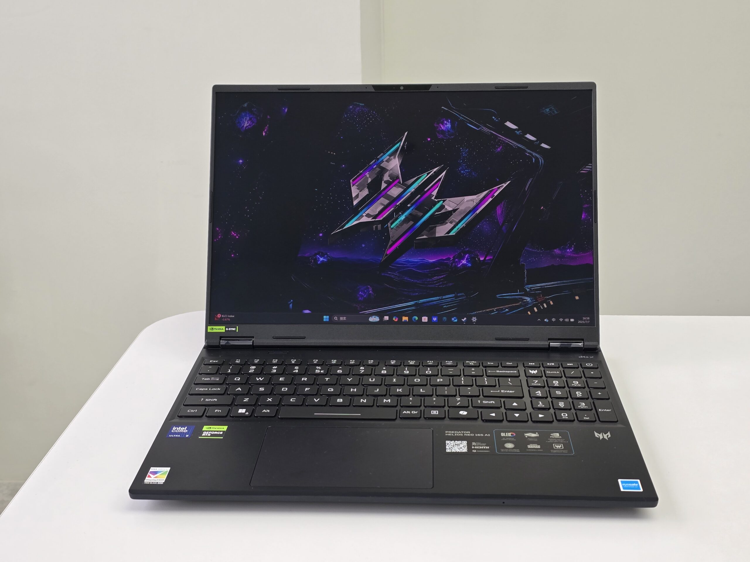 Predator Helios Neo 16S AI体验:RTX 5070 Ti、Intel Core Ultra 9 275HX,性能强大的游戏本! 7 20250707 165835 scaled