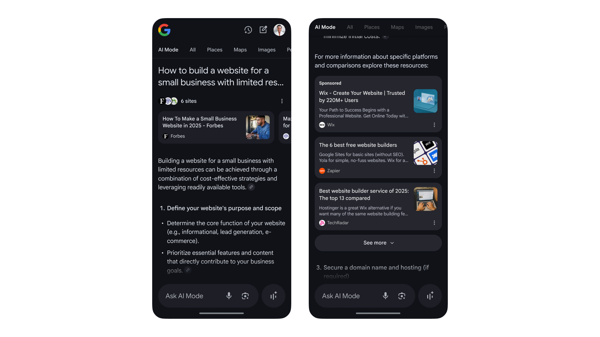 想要提高广告效果?Google在Search和YouTube推新一代AI营销工具,Maxis和Shopee都用上了! 8 Ads in AI Mode