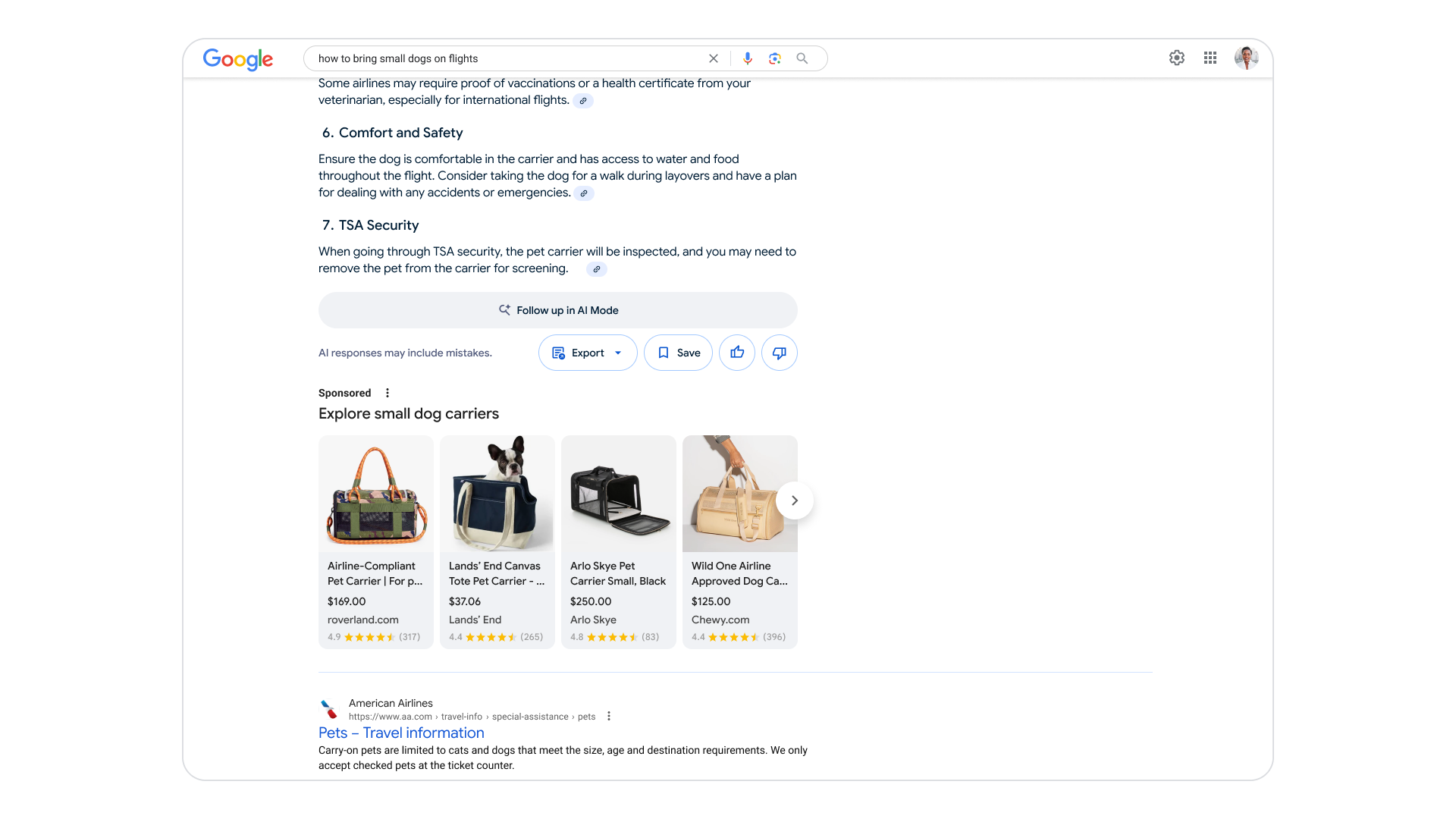 想要提高广告效果?Google在Search和YouTube推新一代AI营销工具,Maxis和Shopee都用上了! 3 Ads in AI Overviews retail desktop