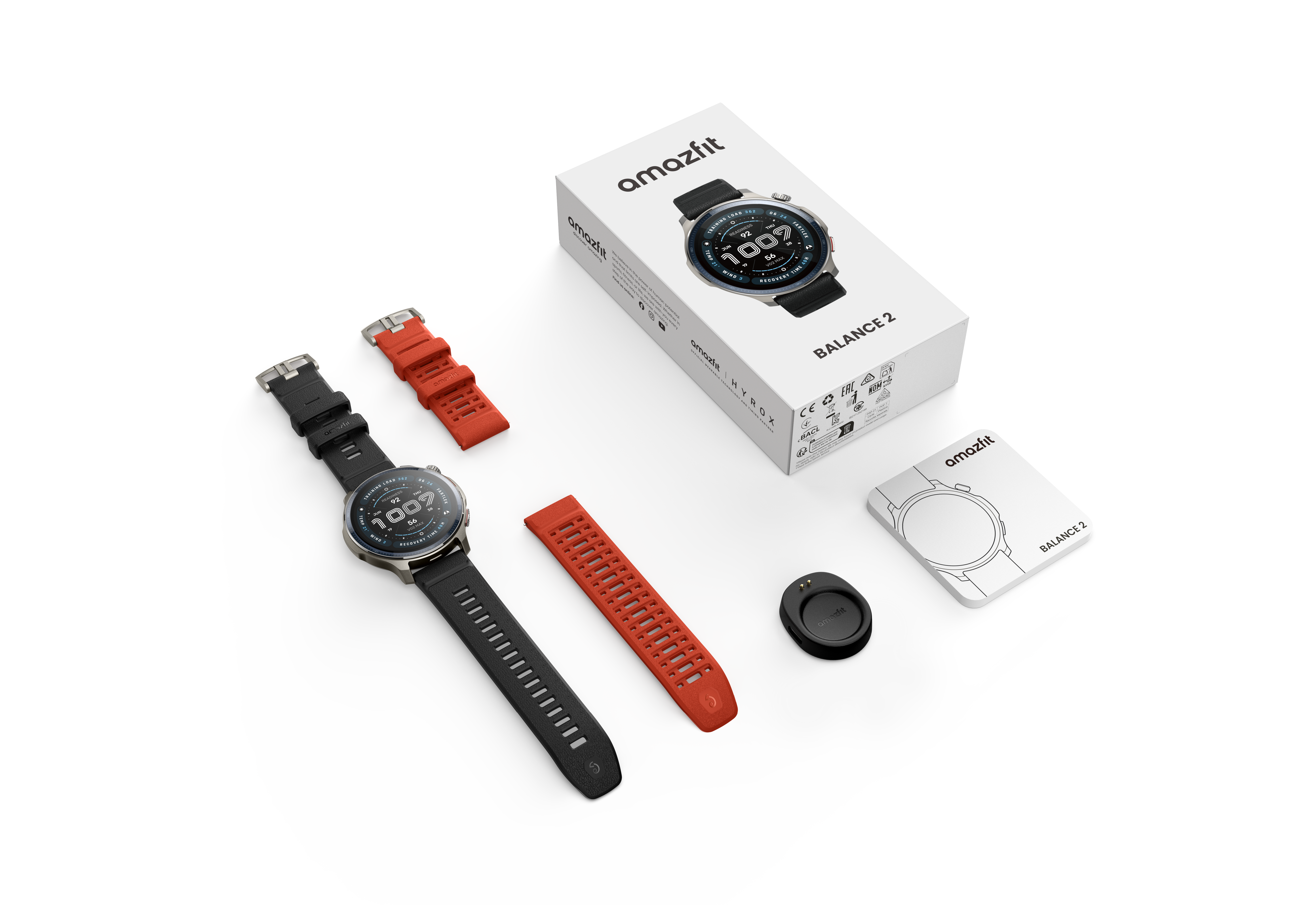 Amazfit Balance 2 智能手表大马发布:HYROX竞赛模式、离线地图、21天续航,售价RM1299! 13 Balance 2 Product shot 1