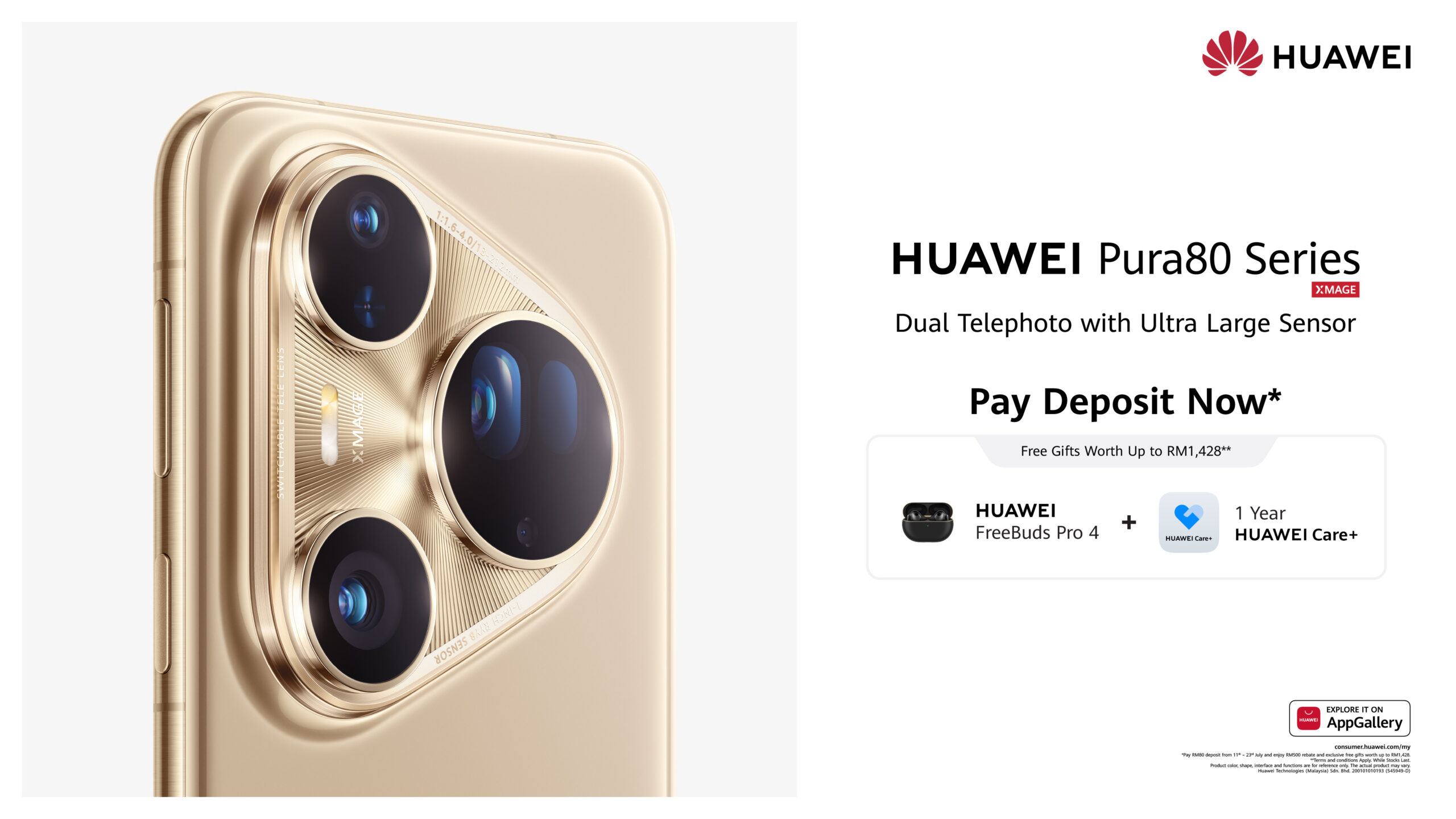 HUAWEI Pura80系列7月24日登陆大马!可切换双潜望镜头、AI智能按钮、5170mAh+100W快充! 4 IMAGE 1 8 scaled