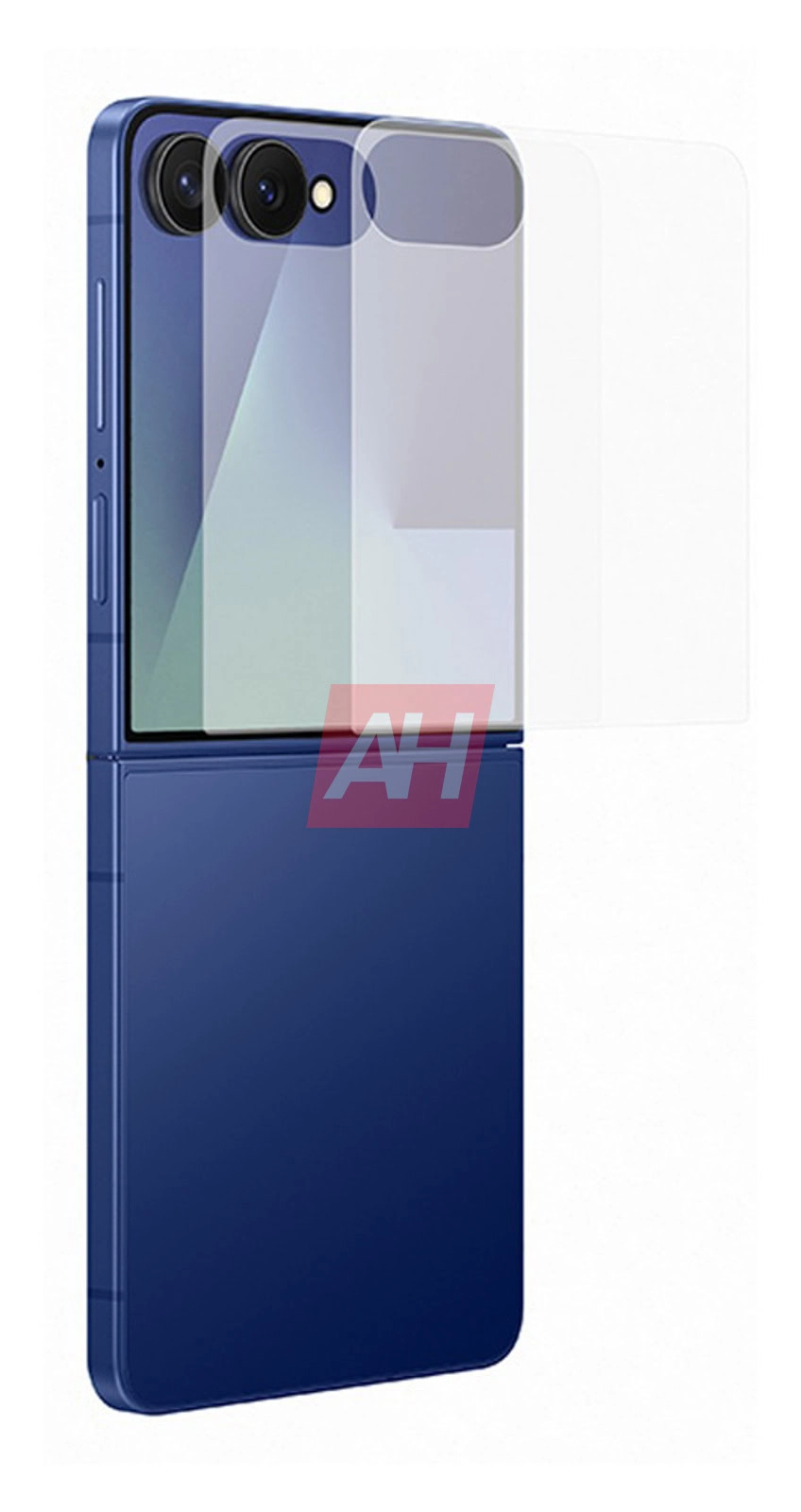 Samsung Galaxy Z Fold7 / Flip7 配件渲染图曝光!或新增碳钎维材质保护套! 15 Samsung Galaxy Z Flip 7 exclusive Anti reflecting Film 1