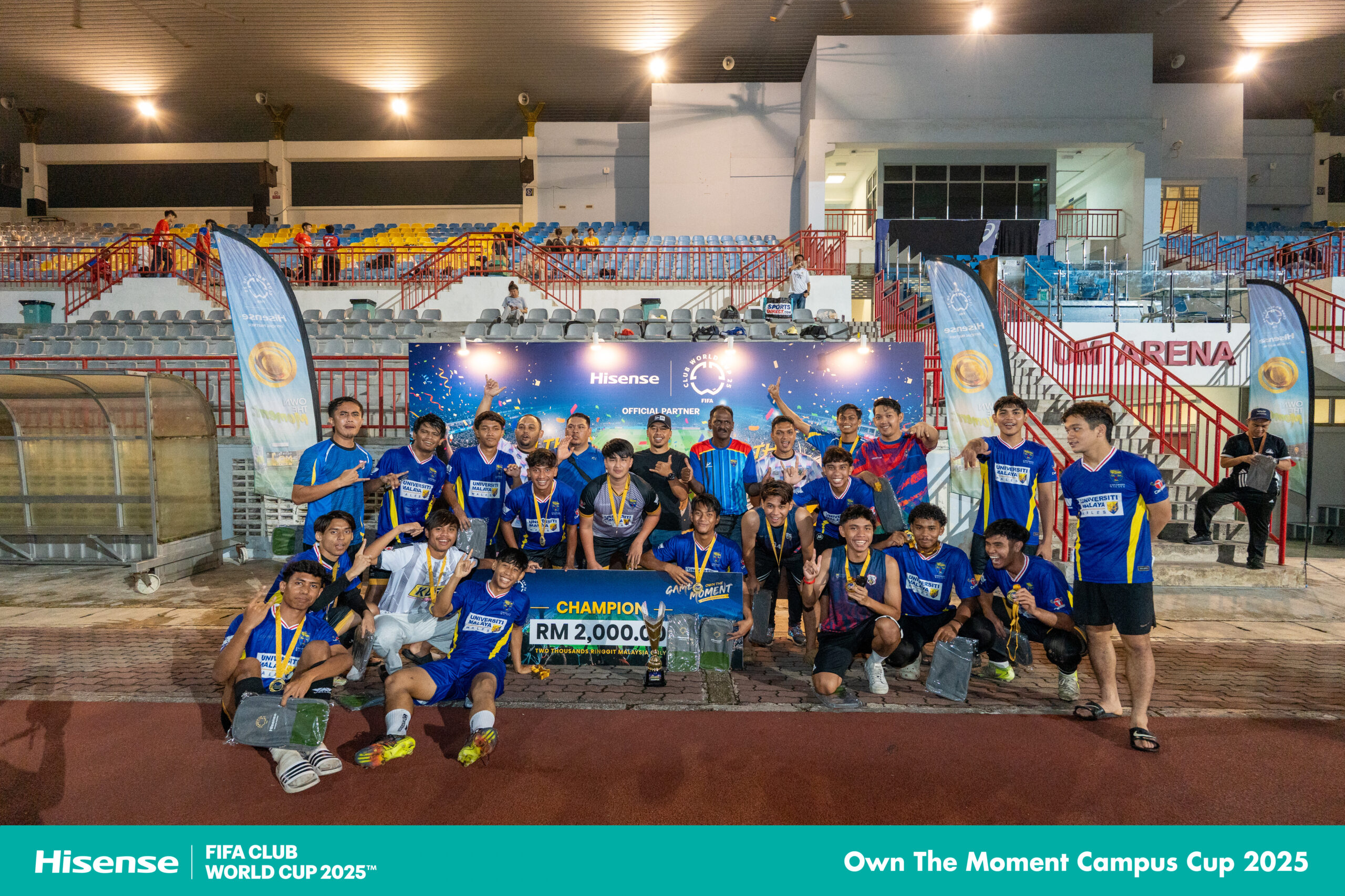 Hisense举办“Own the Game, Own the Moment”大学足球友谊赛:交流球技,赢取现金奖! 2 Hisense举办“Own the Game, Own the Moment”大学足球友谊赛:交流球技,赢取Hisense