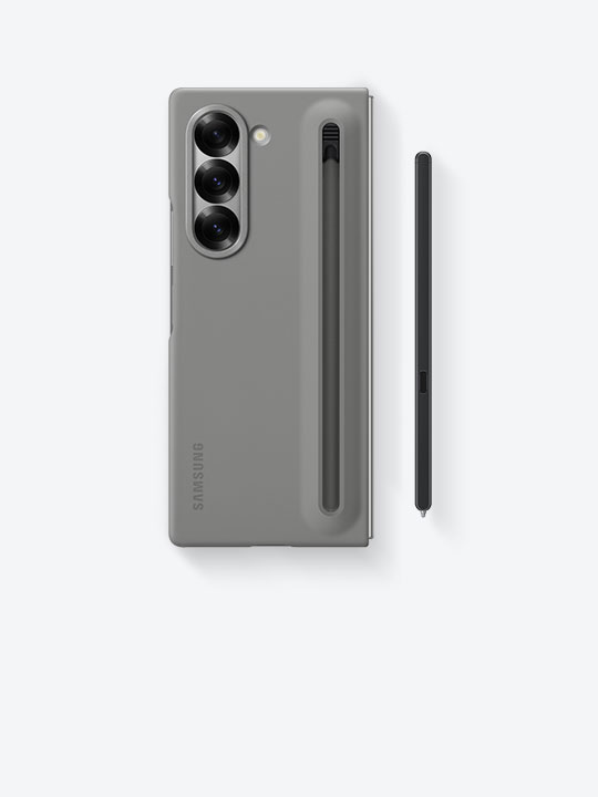 galaxy z fold6 accessories s pen case gray mo